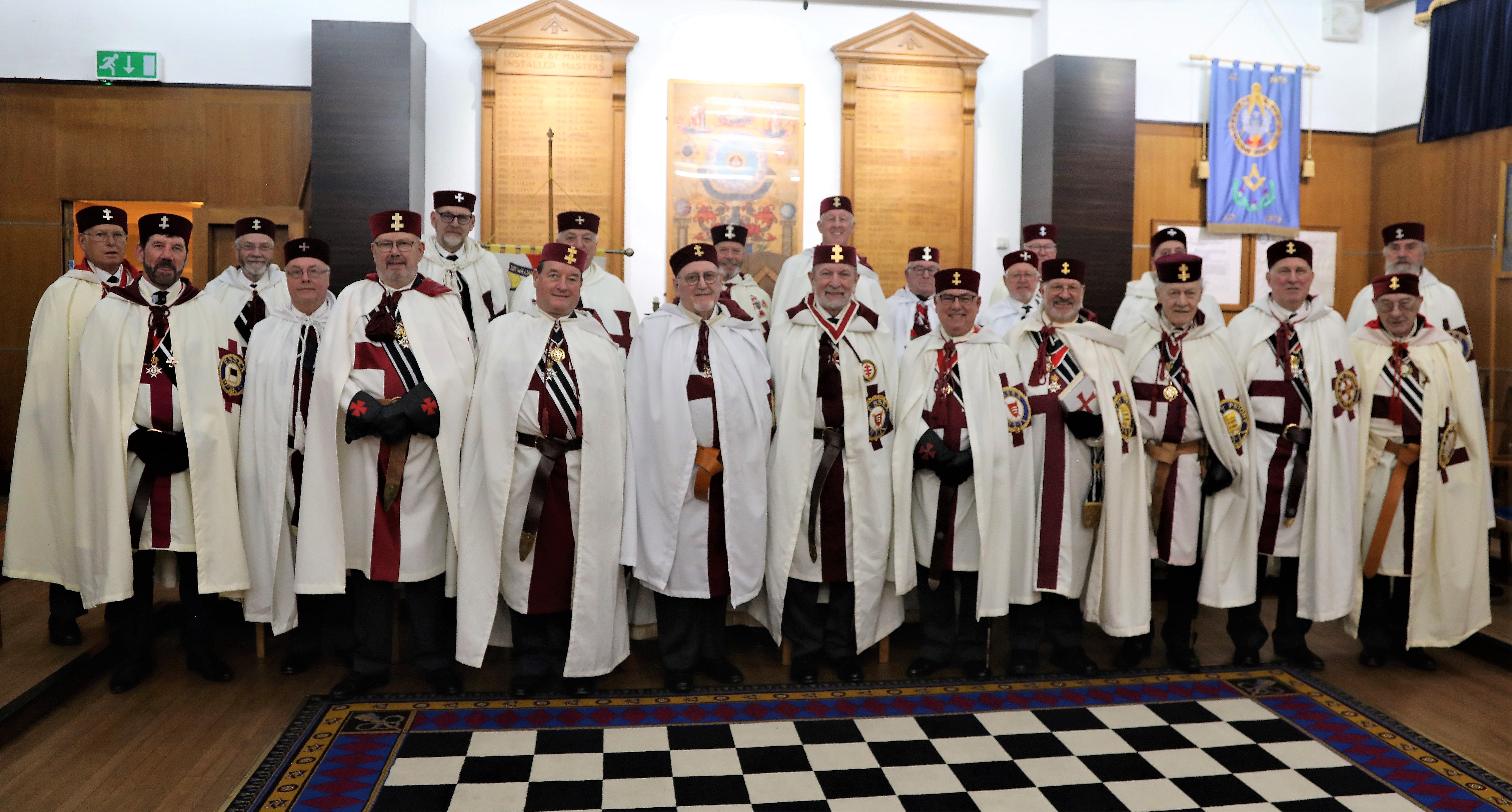 Sir William St Clair Preceptory installation