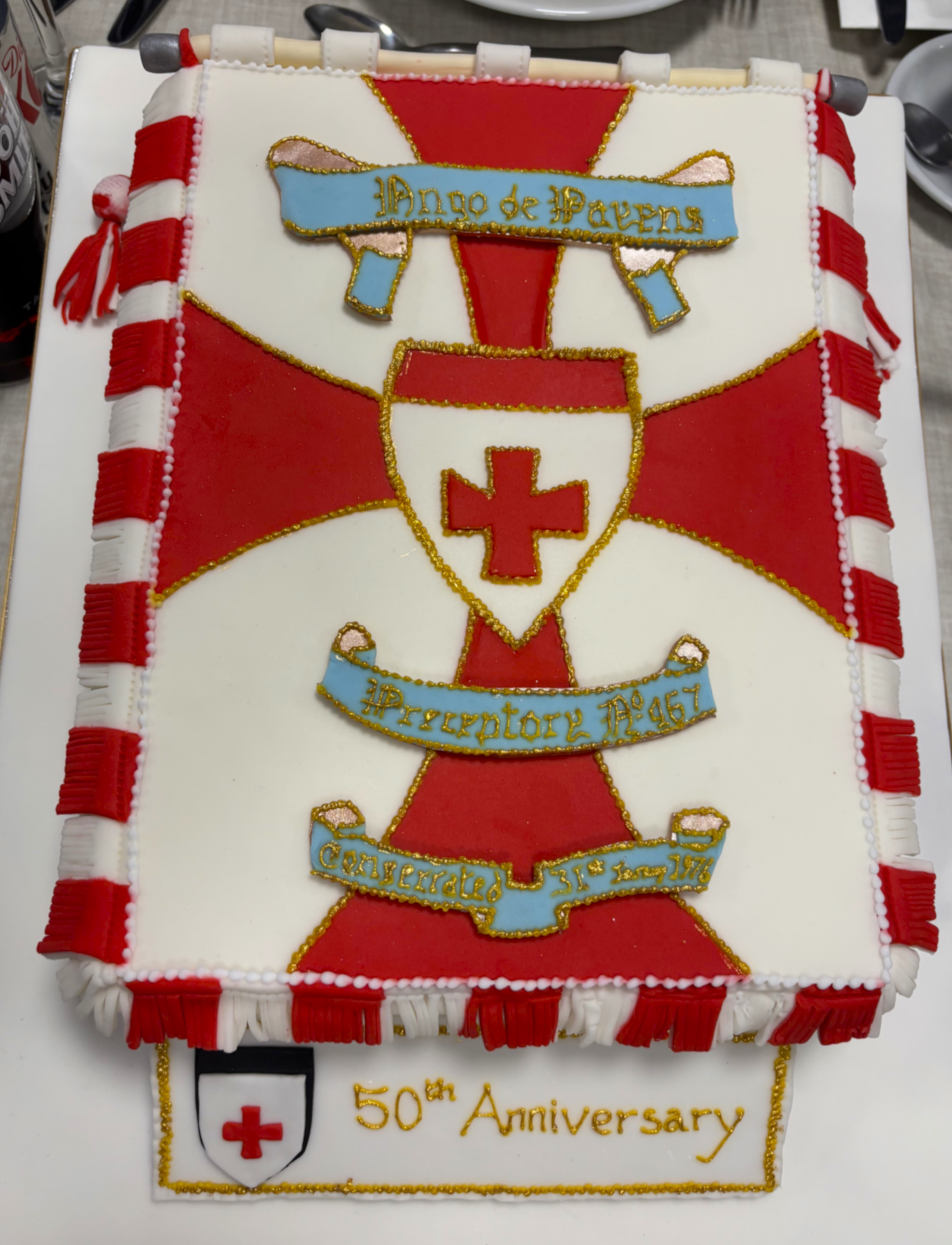 50th Anniversary Cake