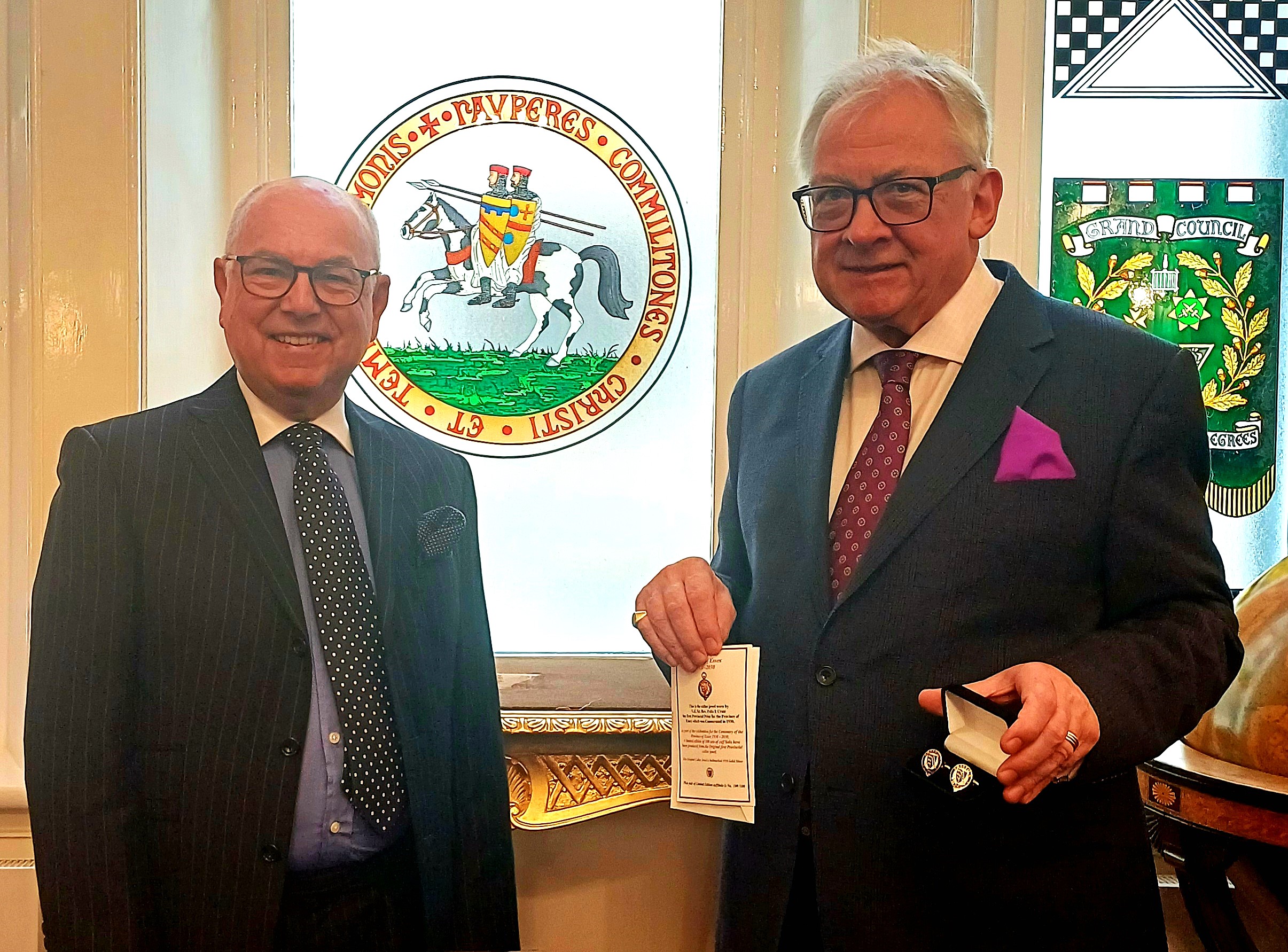 Cufflinks for Grand Master