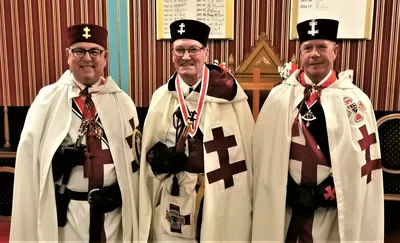 Waltham Holy Cross Preceptory - installation