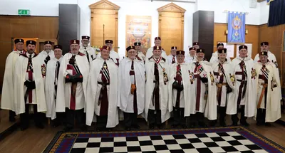 Sir William St Clair Preceptory installation